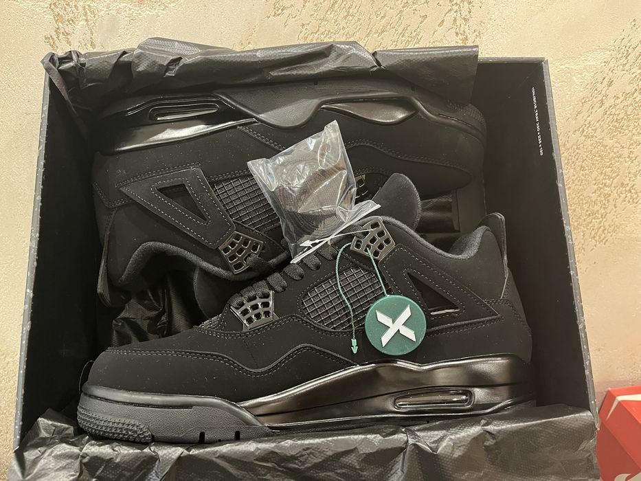 Jordan 4 Black Cat но 45 НОВИ | ТОП качество | Ограничена бройка |