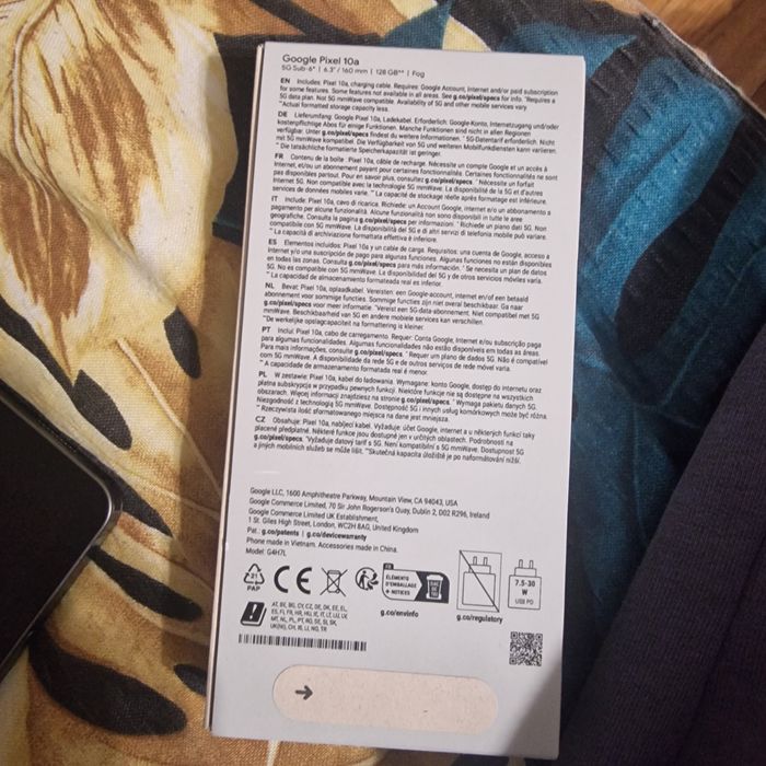 Google pixel 10a