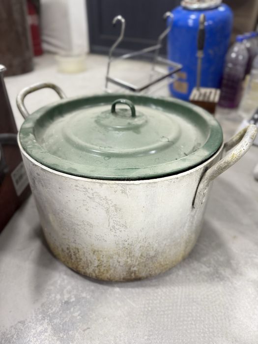 Аллюминевая кастрюля сср толстостенная