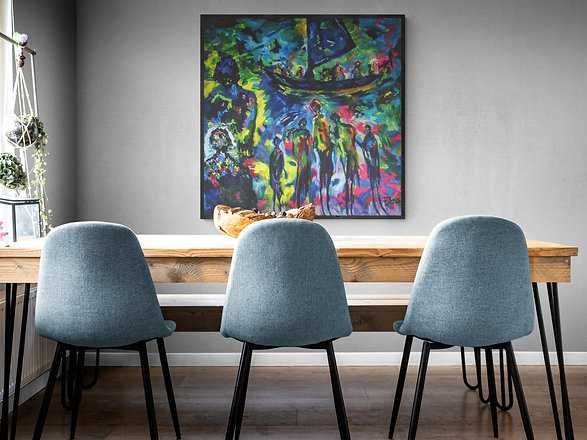 Картина абстрактная холст масло модерн живопись авторская современная