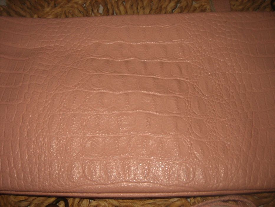 Винтидж клъч естествена кожа