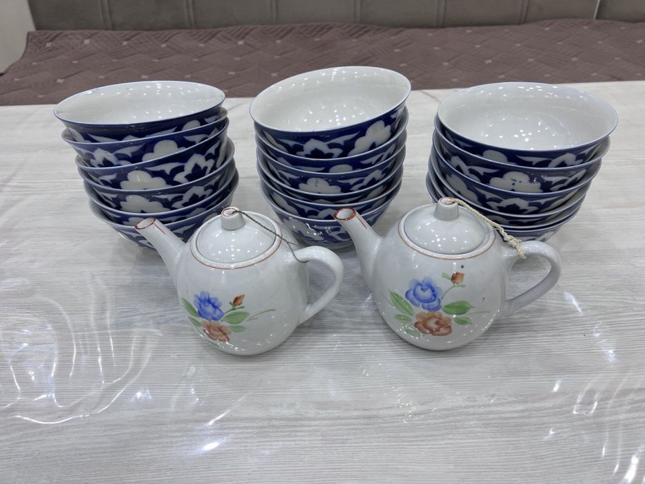 Идишлар, Хрусталь, Чинни / Посуда