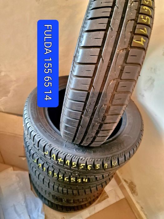 155 65 14 4бр Hankook 4броя Fulda 2бр Michelin Замъка Ямбол