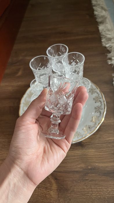 Рюмки хрустальные