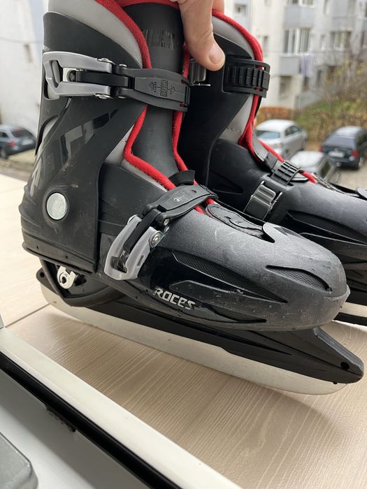 Patine copii Roces MCK II negre , reglabile nr 36-40