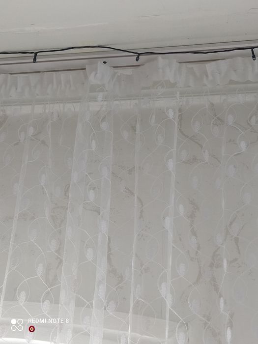 Продам тюль белый