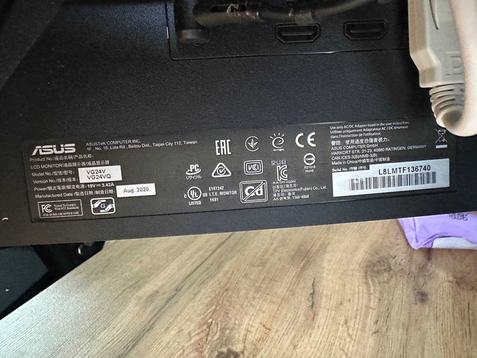 Монитор ASUS TUF Gaming VG24VQ черный