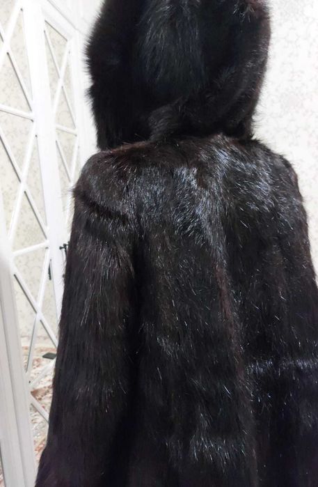 Зимняя норкавая шуба