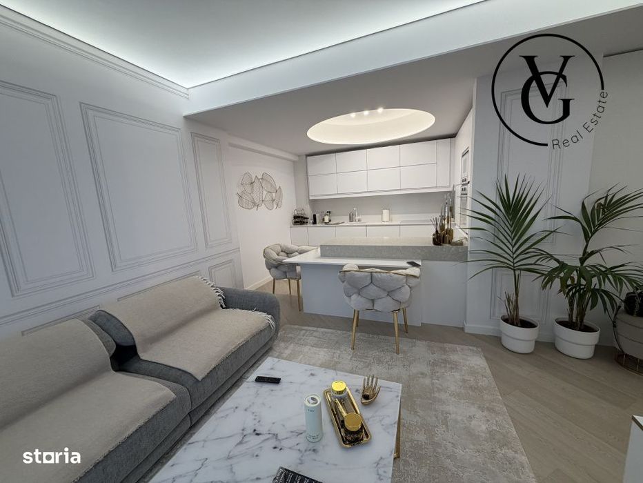 Apartament 3 camere mobilat lux | Cortina North |  Parcare inclusa |