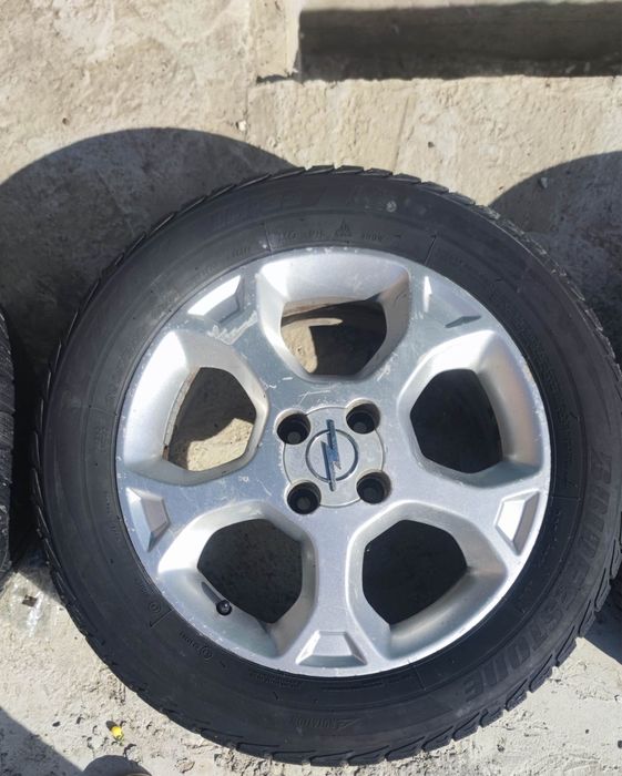 Jante Opel r16 4x100 plus cauciucuri