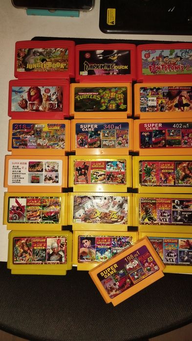 Картриджи для приставок