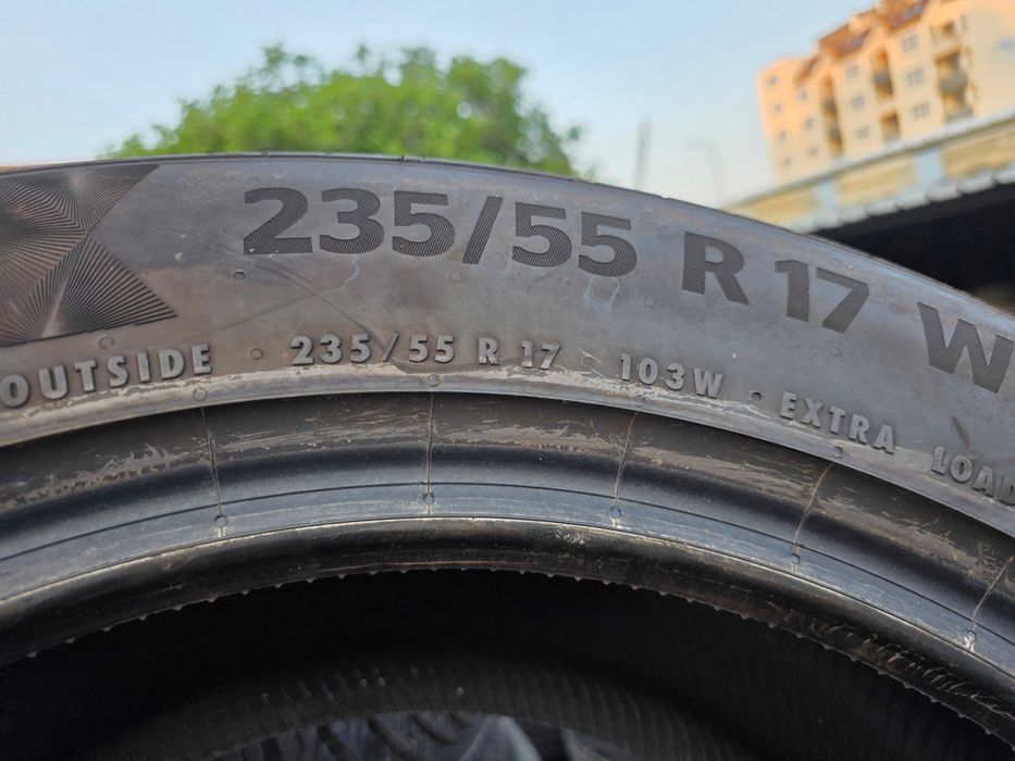 4бр Летни гуми 235 55 17 - Continental - DOT 2024