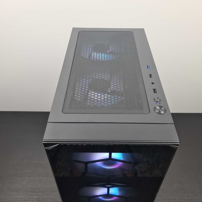 Геймърски компютър RX 6600 / Ryzen 5 5500 /16GB RAM DDR4/Нов+Гаранция!