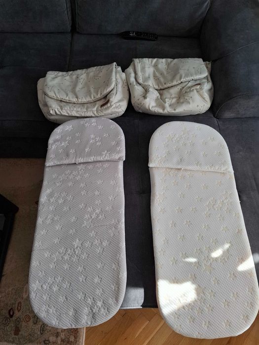 Детска количка Chipolino duo smart за близнаци + подарък!