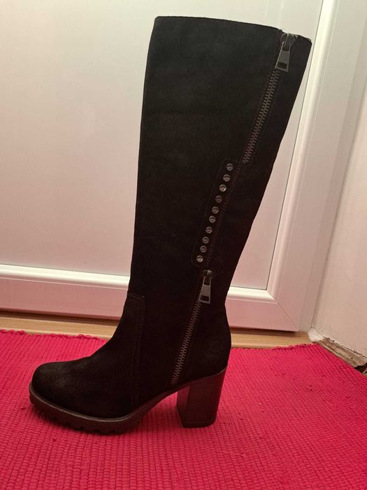 Cizme de dama, piele, Marco Tozzi