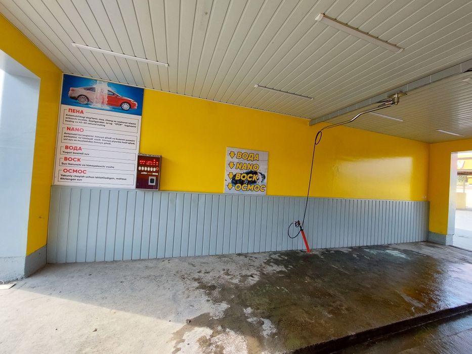 Sam moyka sotiladi . ishlab turgan tayyor biznes