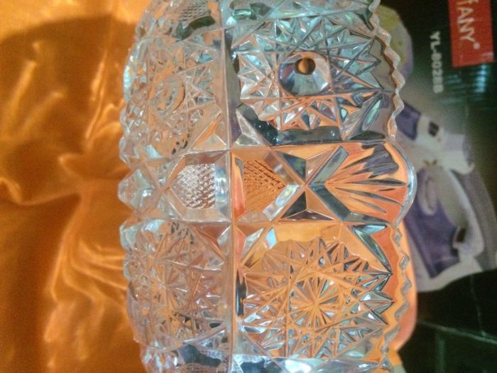 Хрустальная ваза