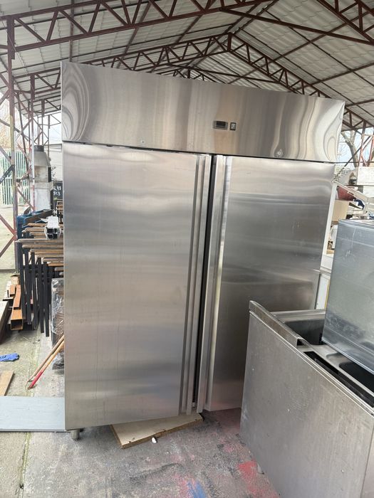 Frigider Profesional Inox Dublu Capacitate Mare HoReCa