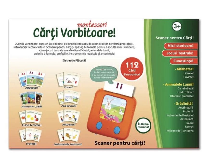 Carti vorbitoare montessori