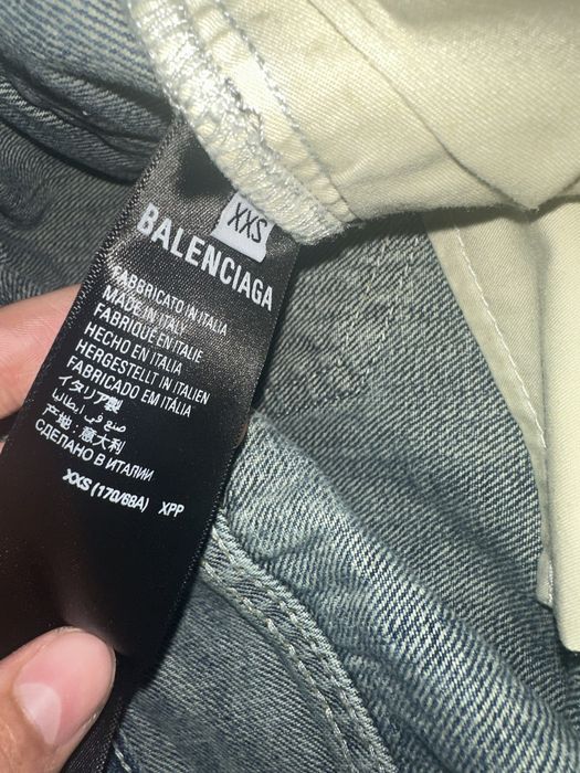 Balenciaga Lost Tapes Archive Jeans (nu vetements number nine, maison margiela, raf simons, chrome hearts, helmut lang)