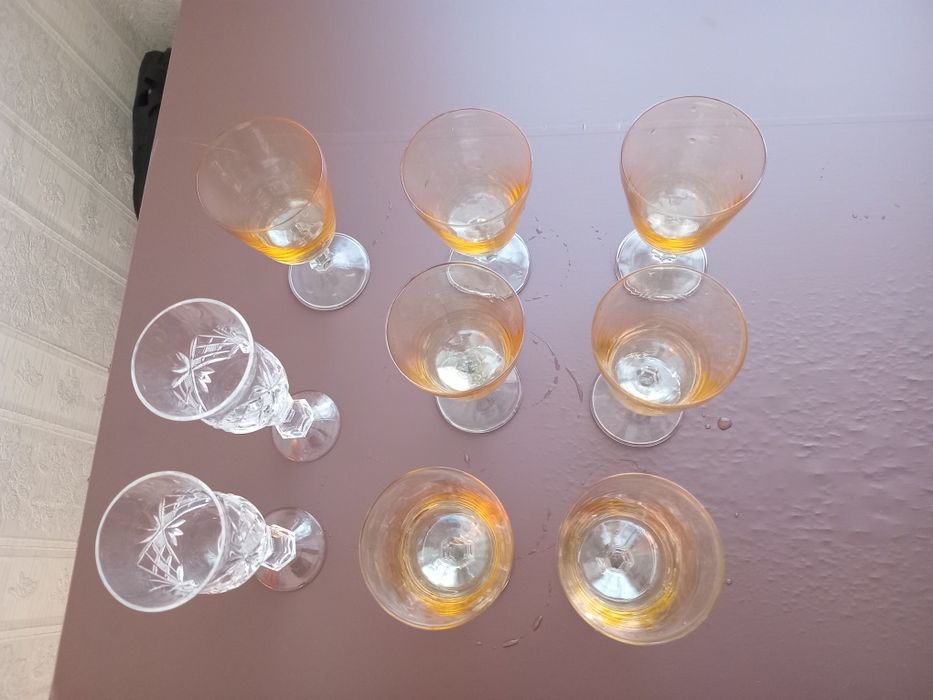 Фужеры СССР 9 штк.