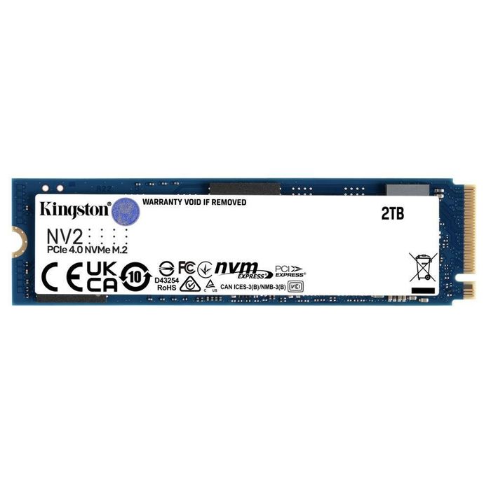 NVME SSD Kingston NV2 2TB Гаранция
