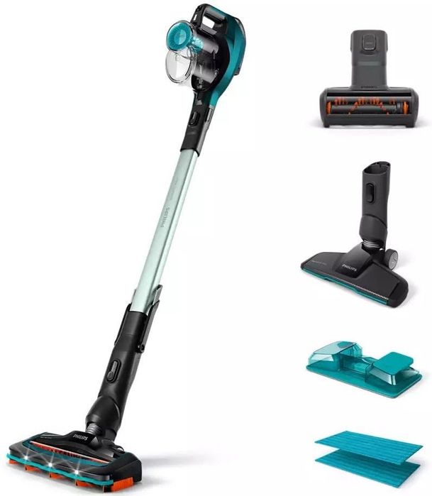 Вертикална прахосмукачка Philips SpeedPro Aqua