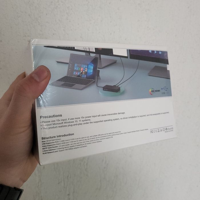 Expansion Dock Surface Computer Dedicated - Magnetic Connect Docking