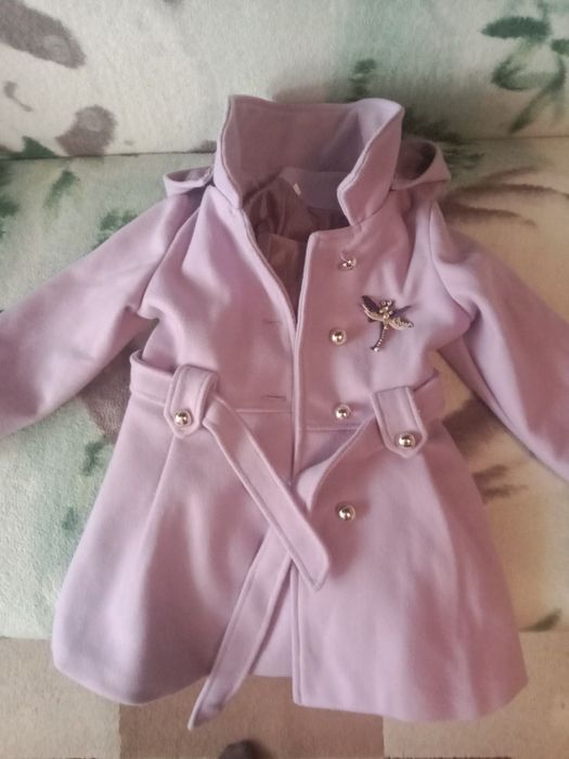 Детское пальто  размер 34