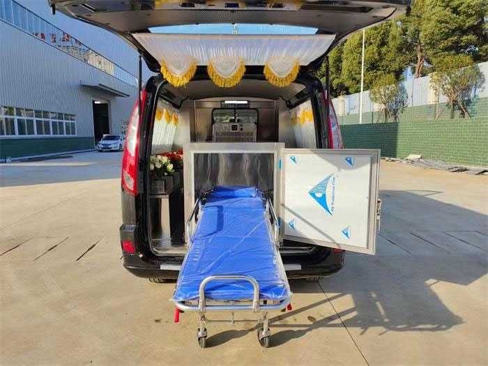 Нова Мобилна Хоризонтална Хладилна Камера за катафалки, микробуси