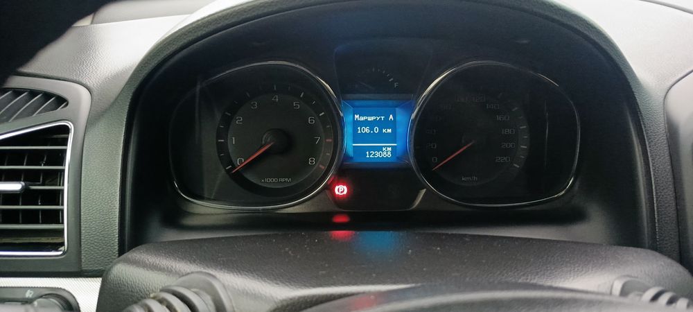 Каптива 4 2017 Краска тозза