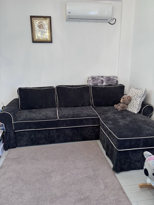 Vand coltar gri extensibil stare foarte buna