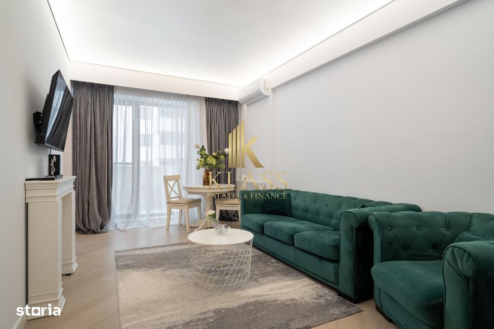 Cortina North Pipera | 2 Camere | 50 Mp | Parcare Subterană | 850 €