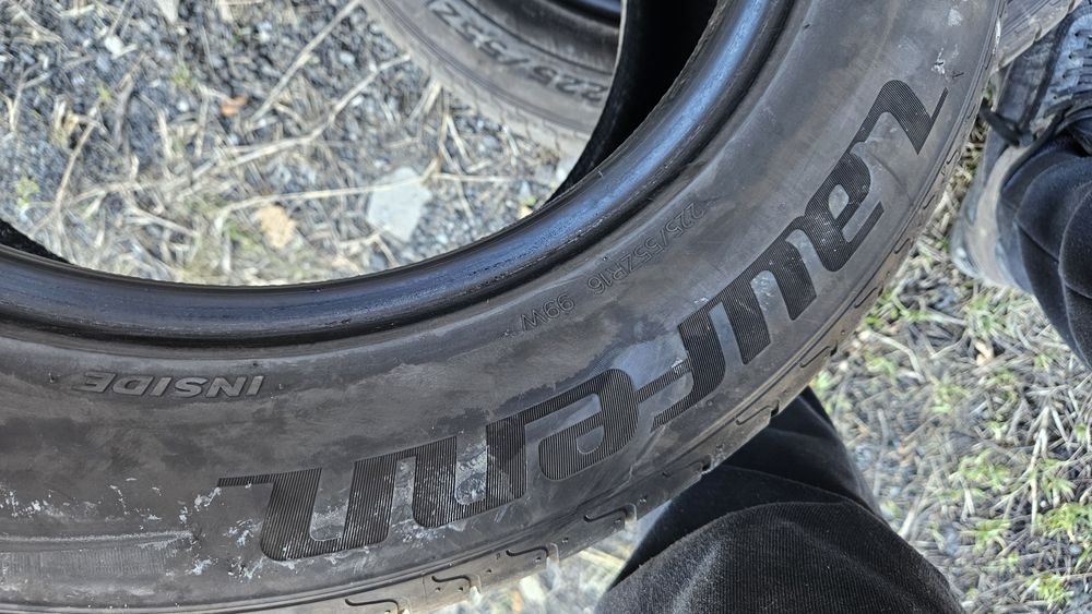 2бр гуми 225 55 16 дот 22 лауфен laufen