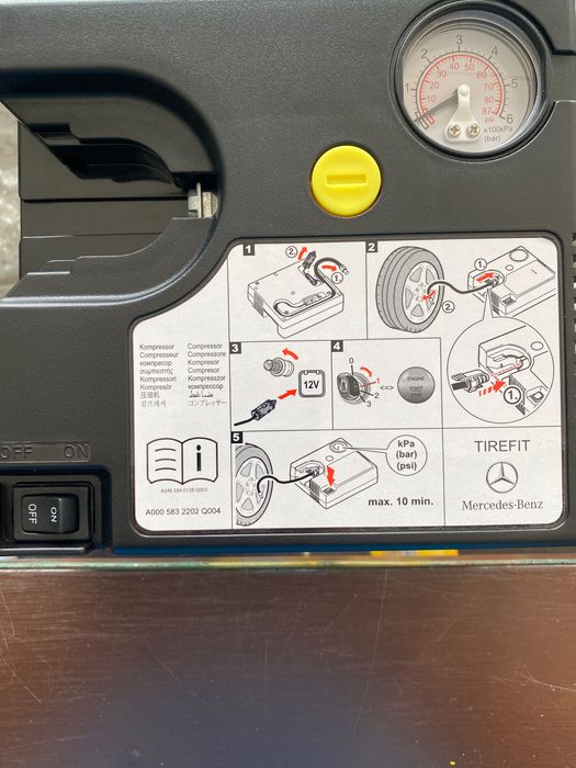 Продавам оригинални компресори за помпане на гуми