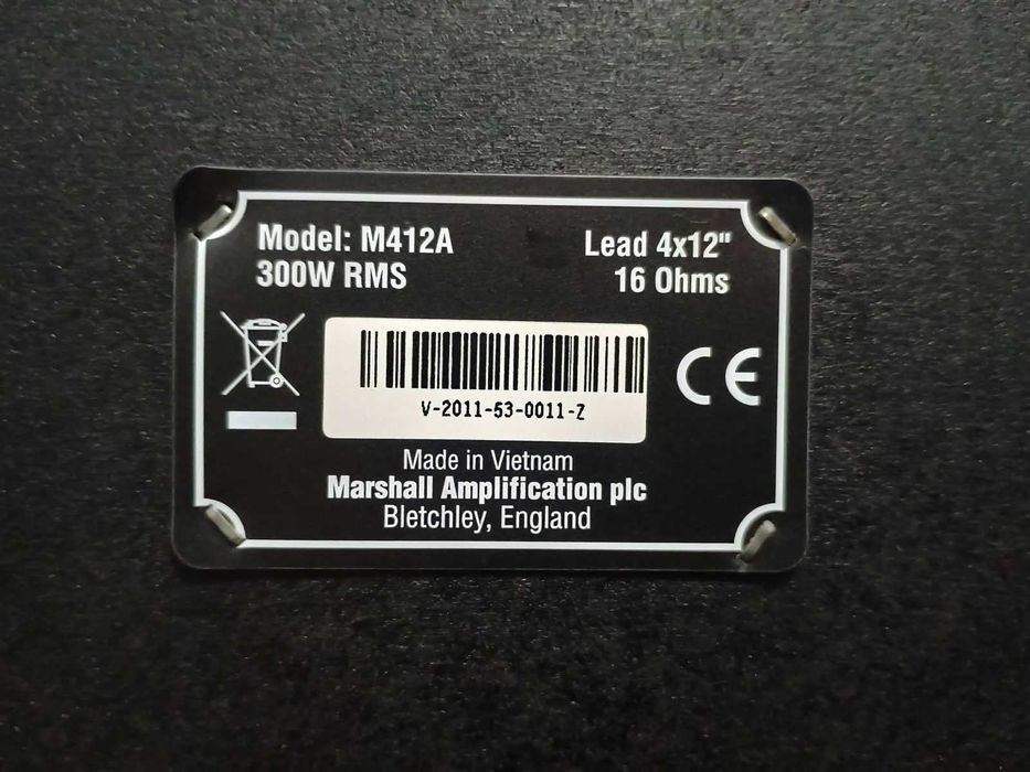 Marshall Head MF350 si 2 cabinete Marshall M412A si M412B