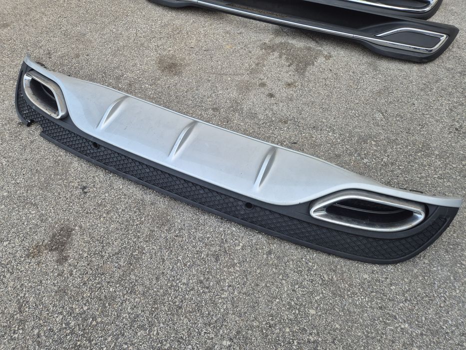 Дифузьор с накрайници AMG Mercedes C class W205 Мерцедес