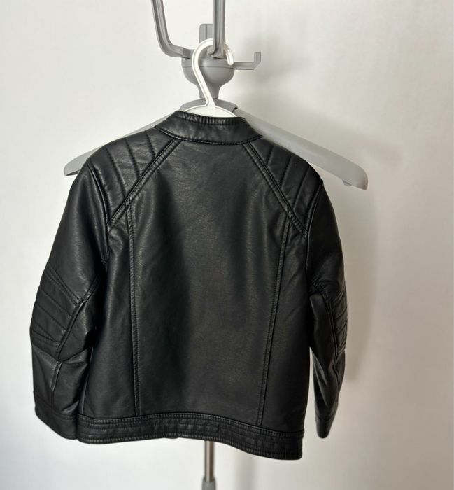 Geaca biker cu efect de piele, Zara, 6 ani