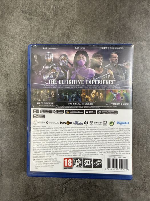 Продам диск на мортал комбат 11