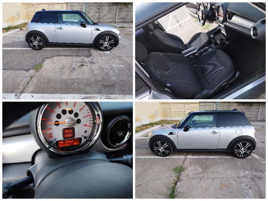Mini Cooper 1.6i cu 120cp an 2008,AC ,incalzire scaune, central