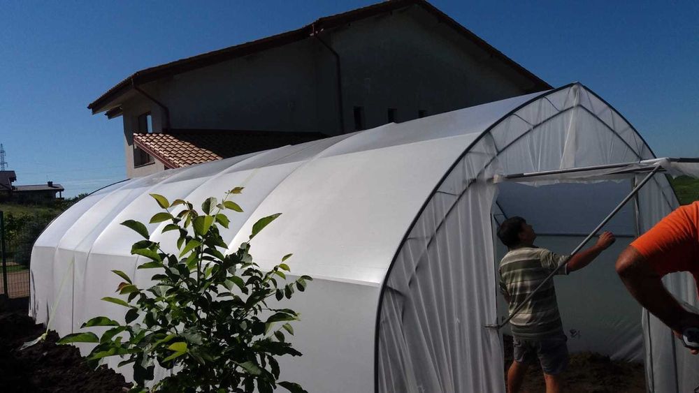 Оранжерии -тип Хоби / оранжерия ширина 4м