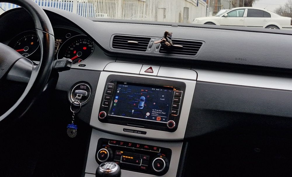 Navigatie carplay VW-Skoda-Seat 2/4GB RAM, Camera marsarier VW