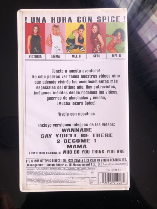 Оригинална видеокасета Spice Girls