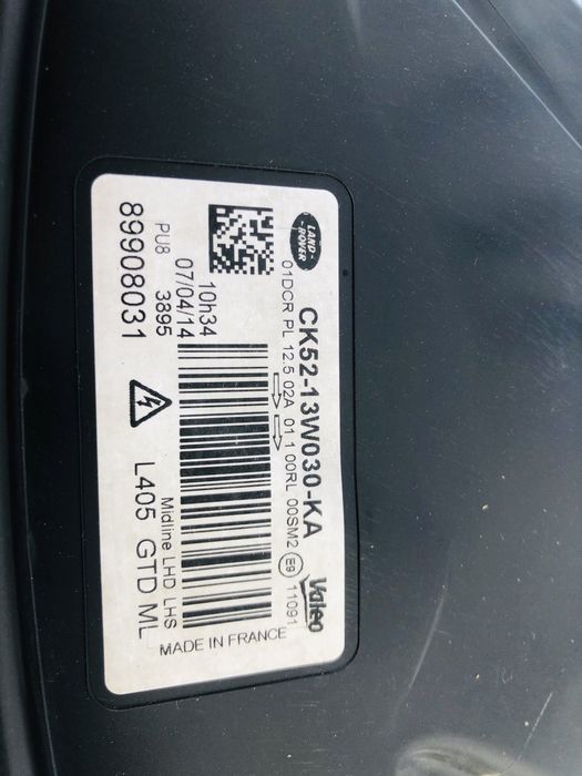 Far stanga xenon Led Range Rover Vogue L405 cod CK52-13W030-KA