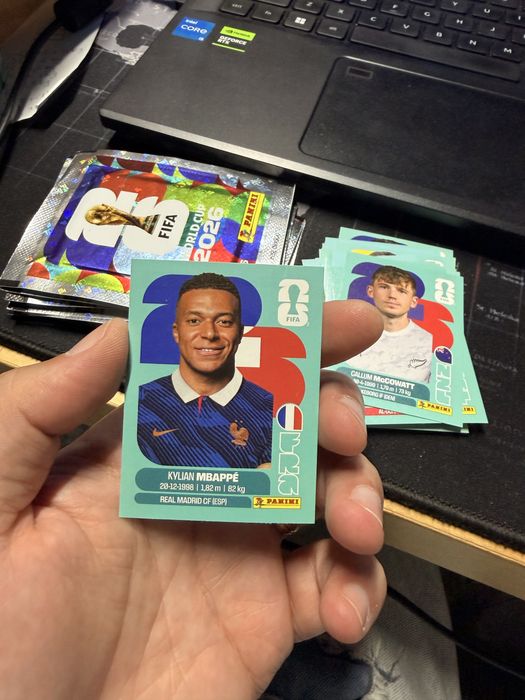 Sticker Kylian Mbappe Panini World Cup 2026