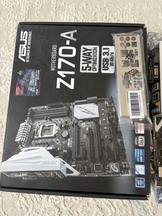 Материнская плата asus z170-A