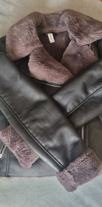 Кожено яке  Mango