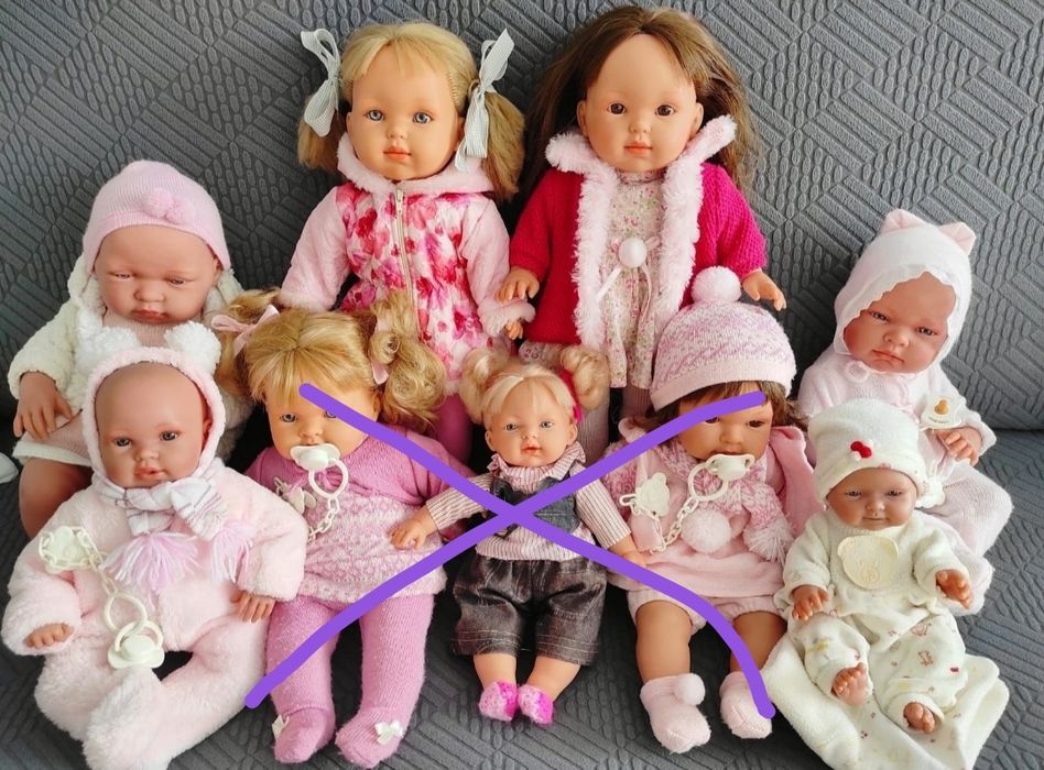 Продам игрушки для девочек, фирменные куклы испанские Лоренс