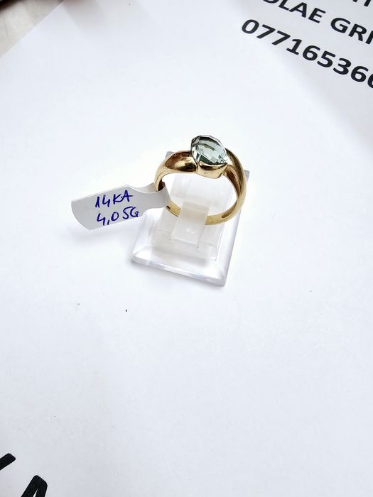 Vand inel dama din aur 14 k 4.05 g cod 377