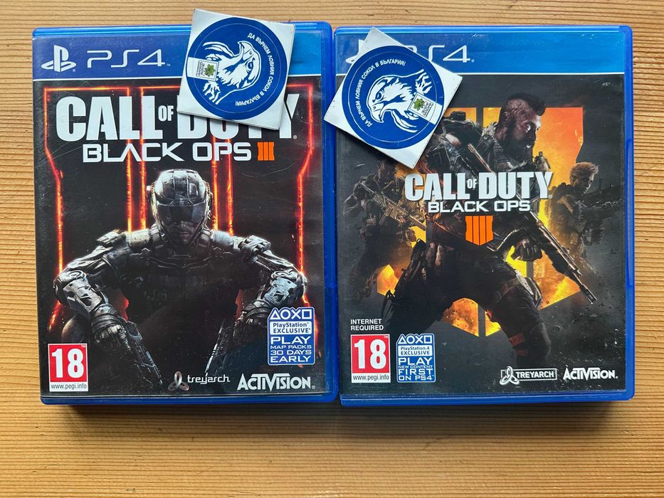 Call of Duty: Black Ops 3 + Black Ops 4 PlayStation 4 PS4 PlayStation 5 PS5